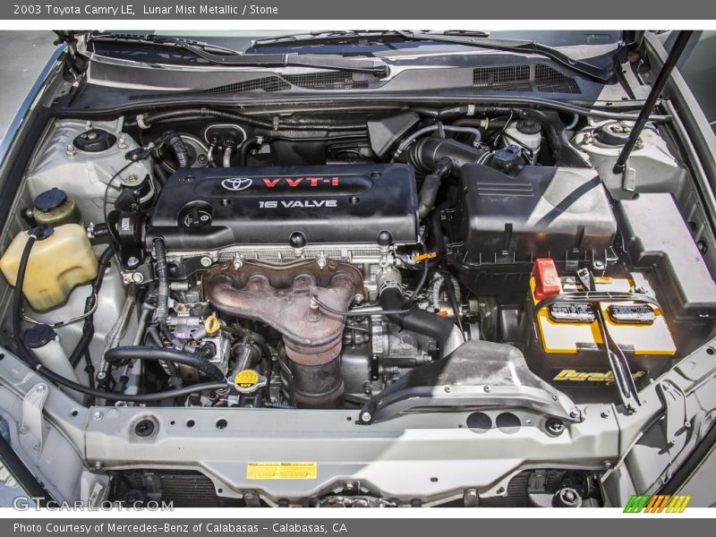 Lunar Mist Metallic / Stone 2003 Toyota Camry LE