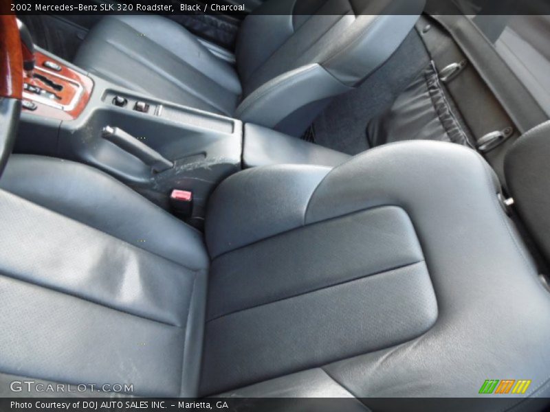 Black / Charcoal 2002 Mercedes-Benz SLK 320 Roadster
