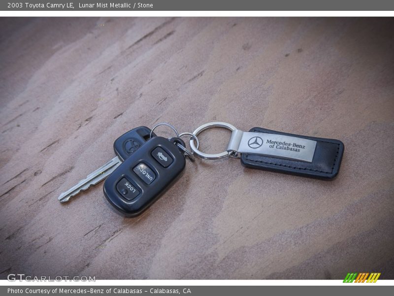 Lunar Mist Metallic / Stone 2003 Toyota Camry LE