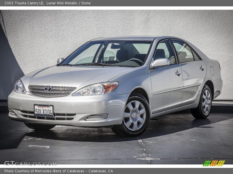 Lunar Mist Metallic / Stone 2003 Toyota Camry LE