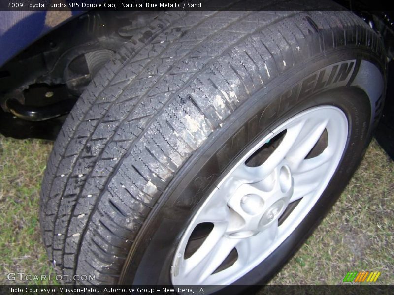 Nautical Blue Metallic / Sand 2009 Toyota Tundra SR5 Double Cab