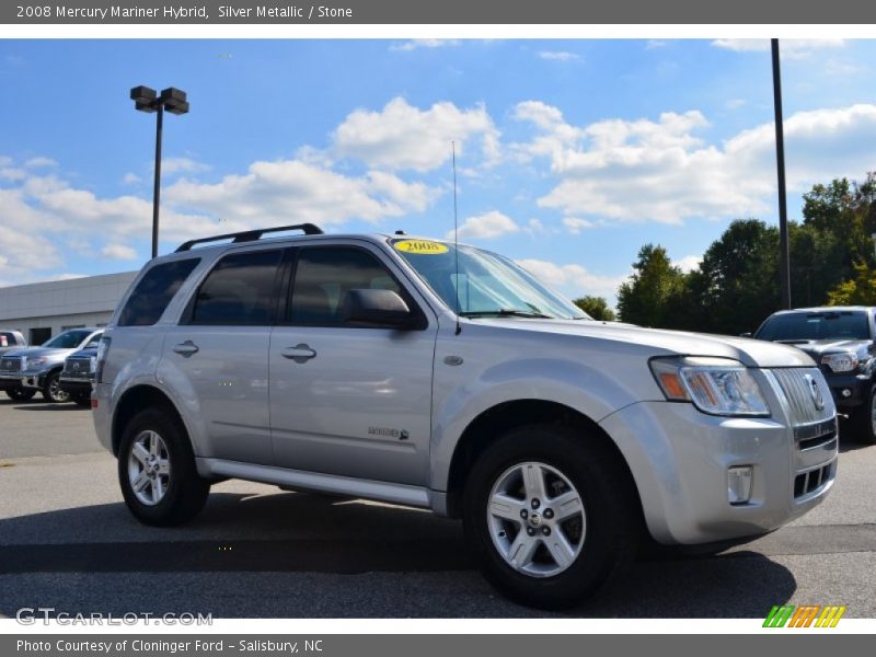 Silver Metallic / Stone 2008 Mercury Mariner Hybrid