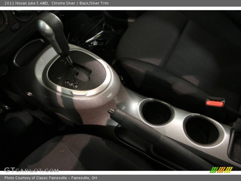 Chrome Silver / Black/Silver Trim 2011 Nissan Juke S AWD