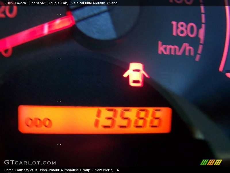 Nautical Blue Metallic / Sand 2009 Toyota Tundra SR5 Double Cab