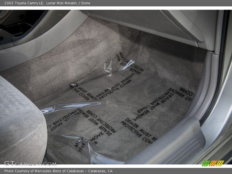 Lunar Mist Metallic / Stone 2003 Toyota Camry LE