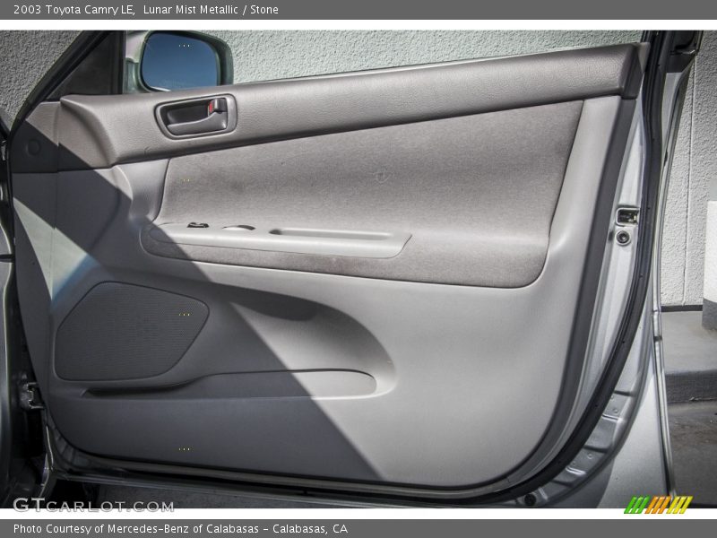 Lunar Mist Metallic / Stone 2003 Toyota Camry LE