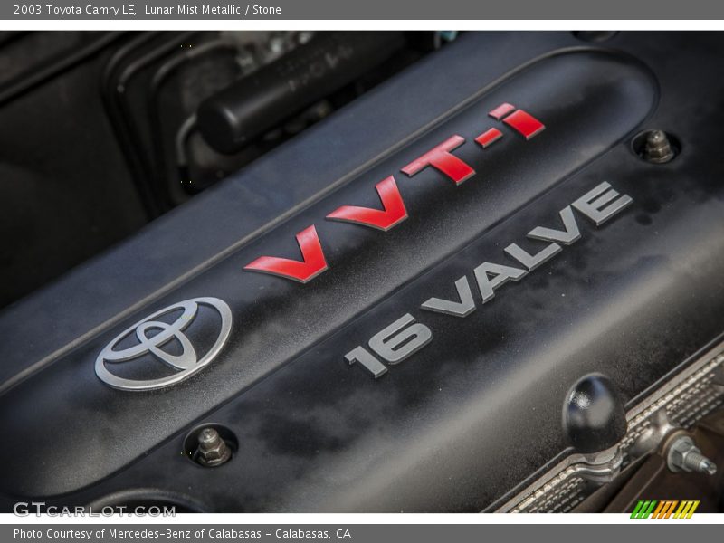 Lunar Mist Metallic / Stone 2003 Toyota Camry LE