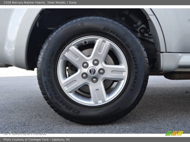 Silver Metallic / Stone 2008 Mercury Mariner Hybrid