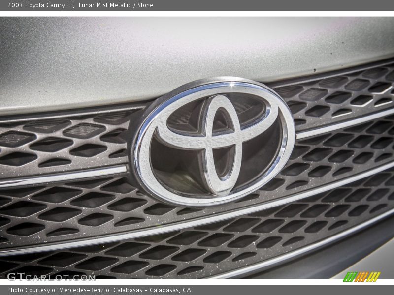 Lunar Mist Metallic / Stone 2003 Toyota Camry LE