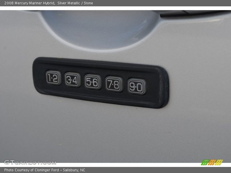 Silver Metallic / Stone 2008 Mercury Mariner Hybrid