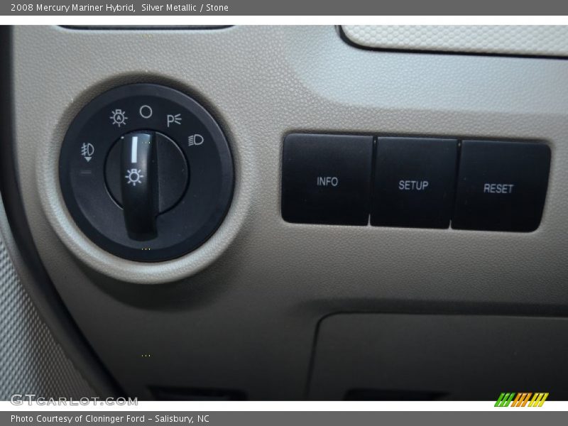 Silver Metallic / Stone 2008 Mercury Mariner Hybrid