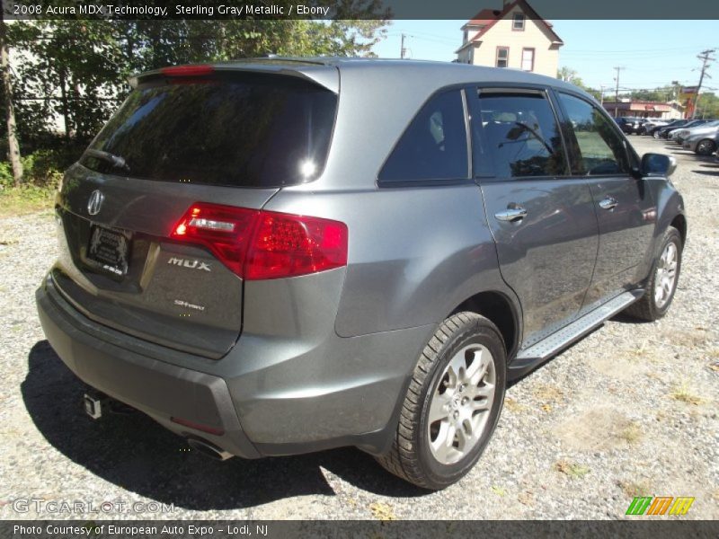 Sterling Gray Metallic / Ebony 2008 Acura MDX Technology