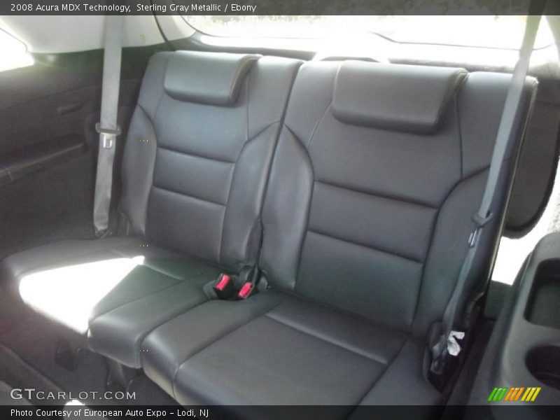 Sterling Gray Metallic / Ebony 2008 Acura MDX Technology