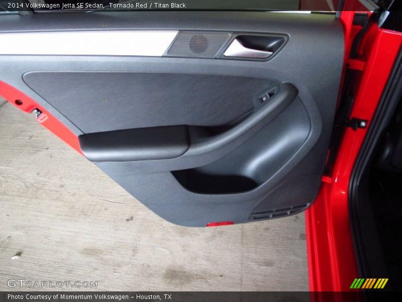 Tornado Red / Titan Black 2014 Volkswagen Jetta SE Sedan