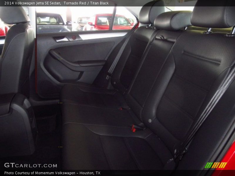 Tornado Red / Titan Black 2014 Volkswagen Jetta SE Sedan