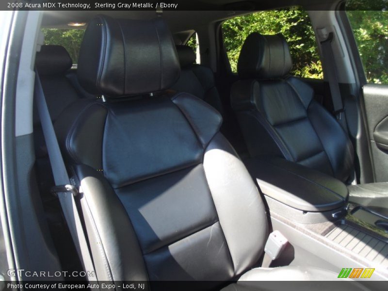 Sterling Gray Metallic / Ebony 2008 Acura MDX Technology