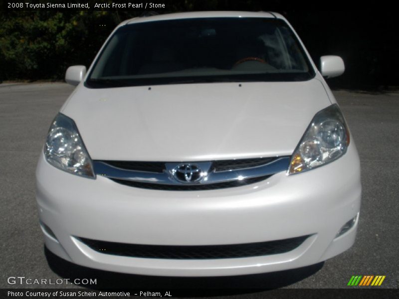 Arctic Frost Pearl / Stone 2008 Toyota Sienna Limited
