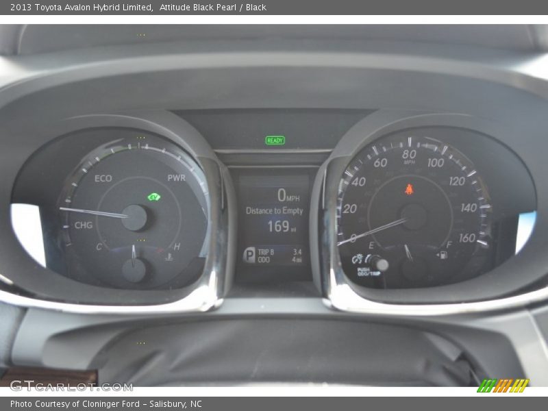 Attitude Black Pearl / Black 2013 Toyota Avalon Hybrid Limited