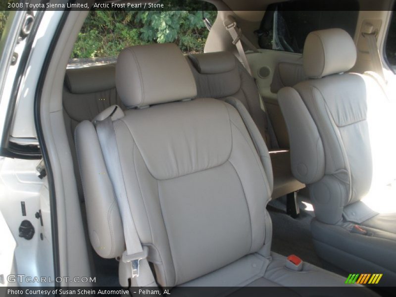 Arctic Frost Pearl / Stone 2008 Toyota Sienna Limited