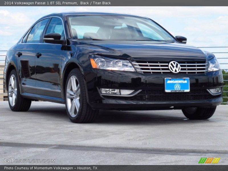 Black / Titan Black 2014 Volkswagen Passat 1.8T SEL Premium