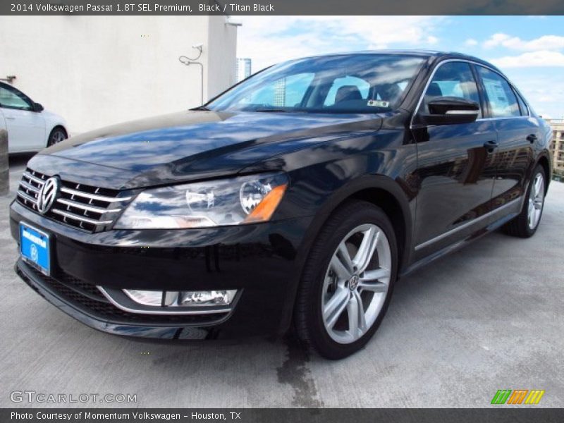 Black / Titan Black 2014 Volkswagen Passat 1.8T SEL Premium