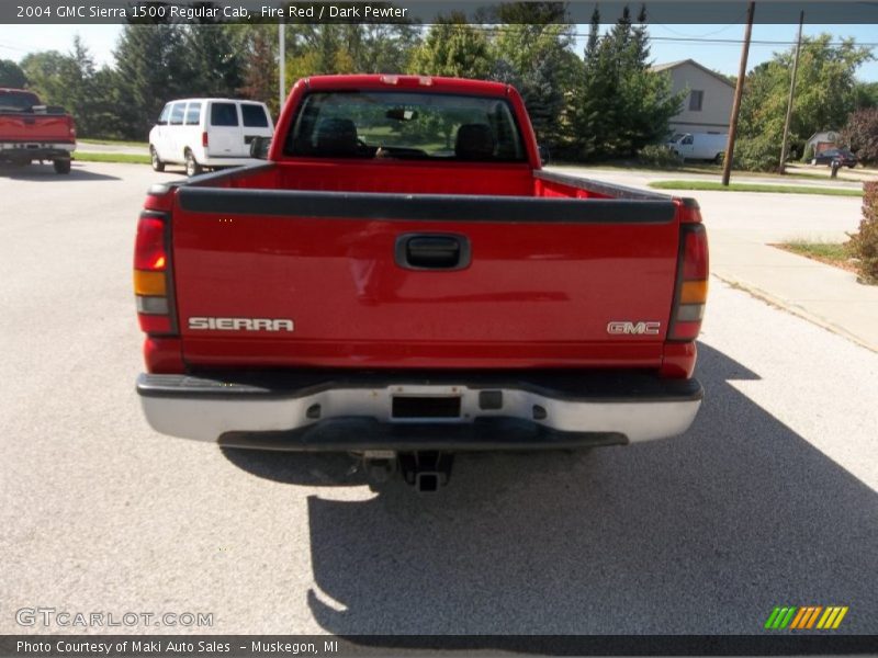 Fire Red / Dark Pewter 2004 GMC Sierra 1500 Regular Cab