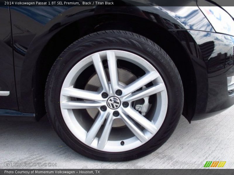 Black / Titan Black 2014 Volkswagen Passat 1.8T SEL Premium