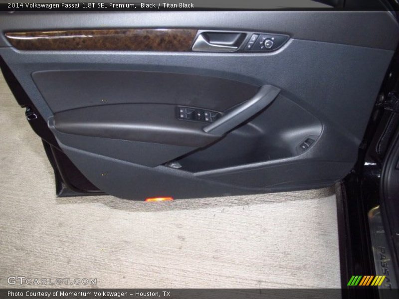 Black / Titan Black 2014 Volkswagen Passat 1.8T SEL Premium