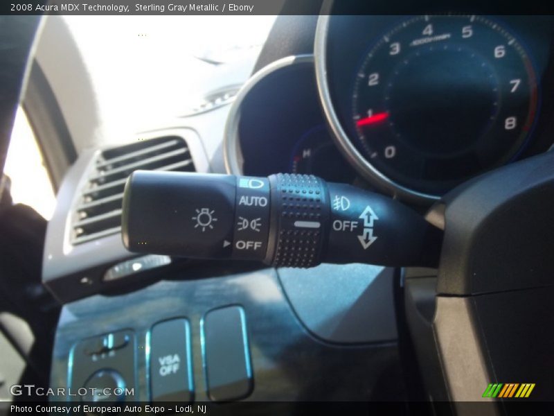 Sterling Gray Metallic / Ebony 2008 Acura MDX Technology