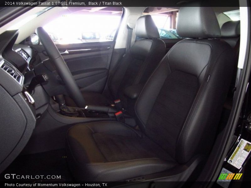 Black / Titan Black 2014 Volkswagen Passat 1.8T SEL Premium