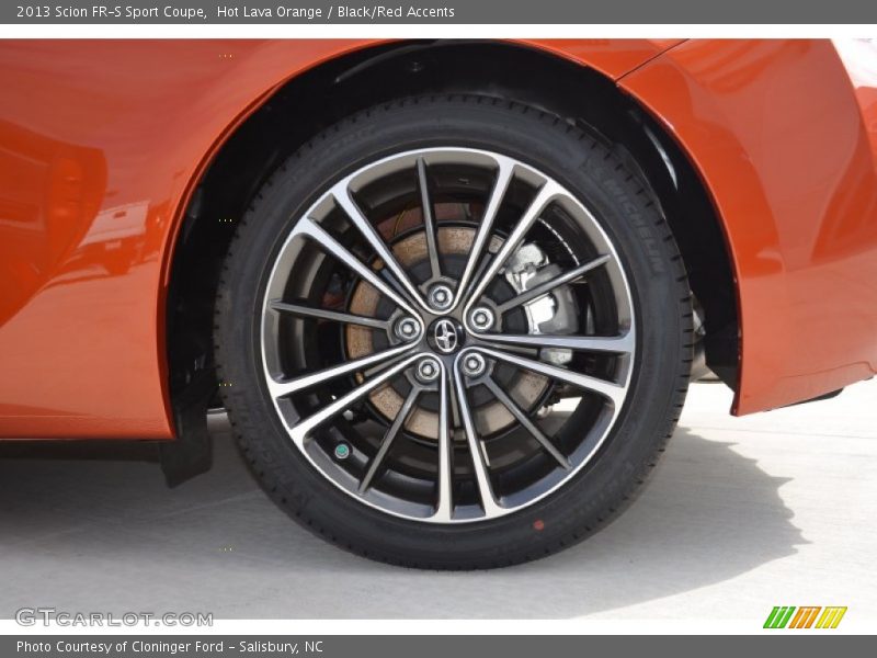 Hot Lava Orange / Black/Red Accents 2013 Scion FR-S Sport Coupe