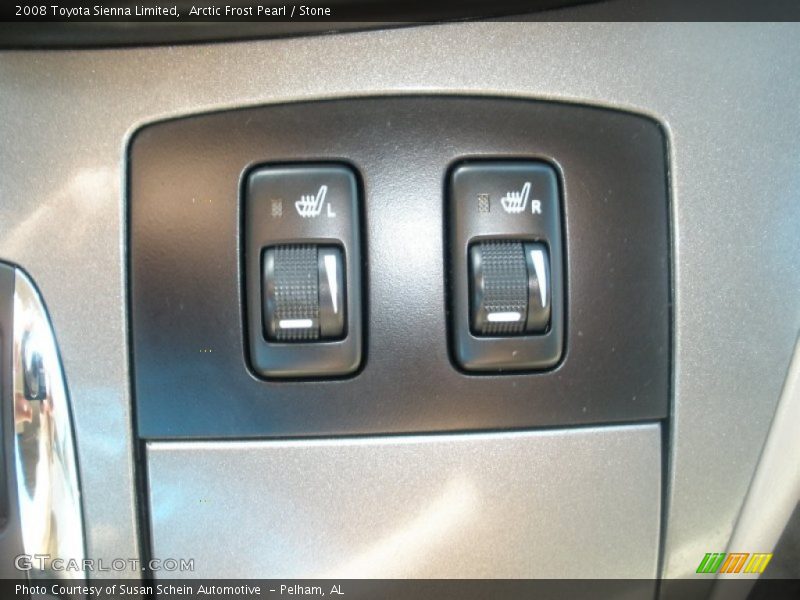 Arctic Frost Pearl / Stone 2008 Toyota Sienna Limited