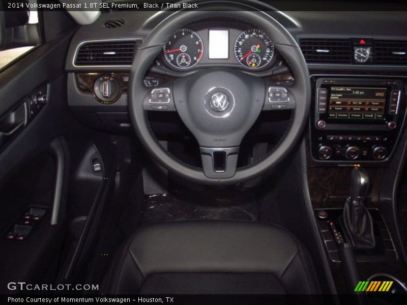 Black / Titan Black 2014 Volkswagen Passat 1.8T SEL Premium