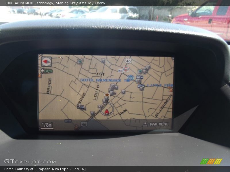 Sterling Gray Metallic / Ebony 2008 Acura MDX Technology