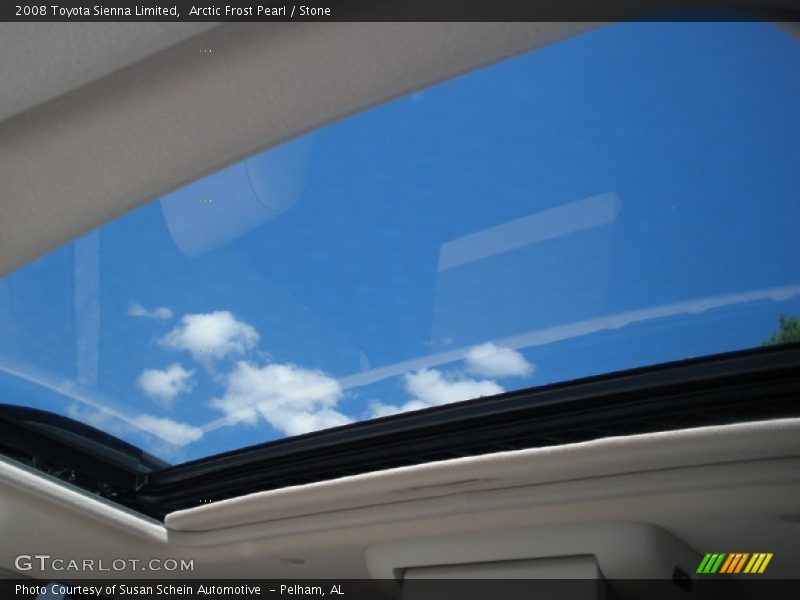 Arctic Frost Pearl / Stone 2008 Toyota Sienna Limited