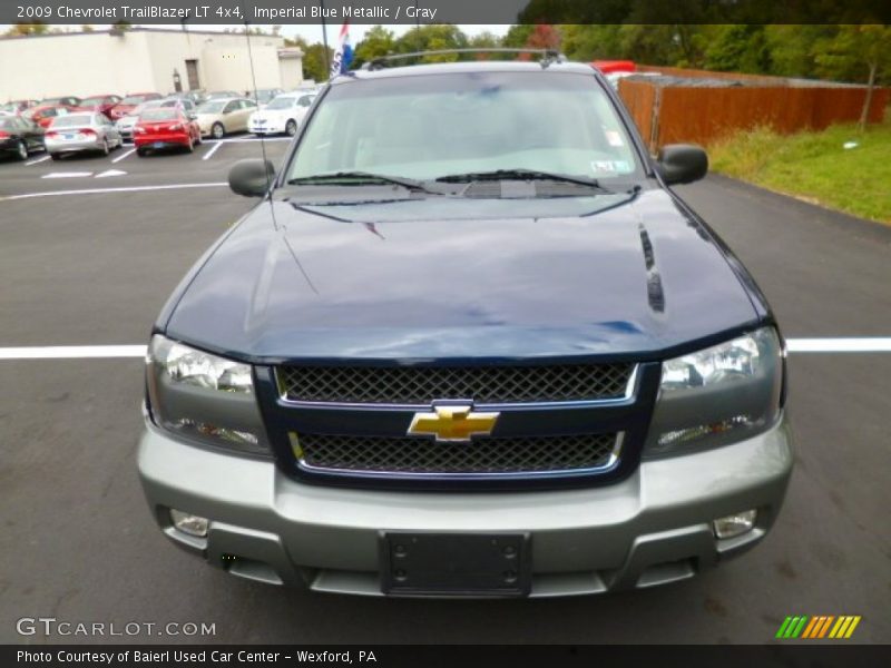 Imperial Blue Metallic / Gray 2009 Chevrolet TrailBlazer LT 4x4