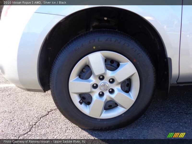 Silver Ice / Black 2010 Nissan Rogue S AWD