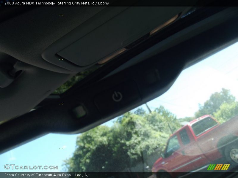 Sterling Gray Metallic / Ebony 2008 Acura MDX Technology