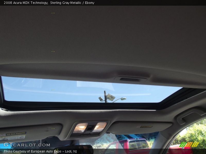 Sterling Gray Metallic / Ebony 2008 Acura MDX Technology