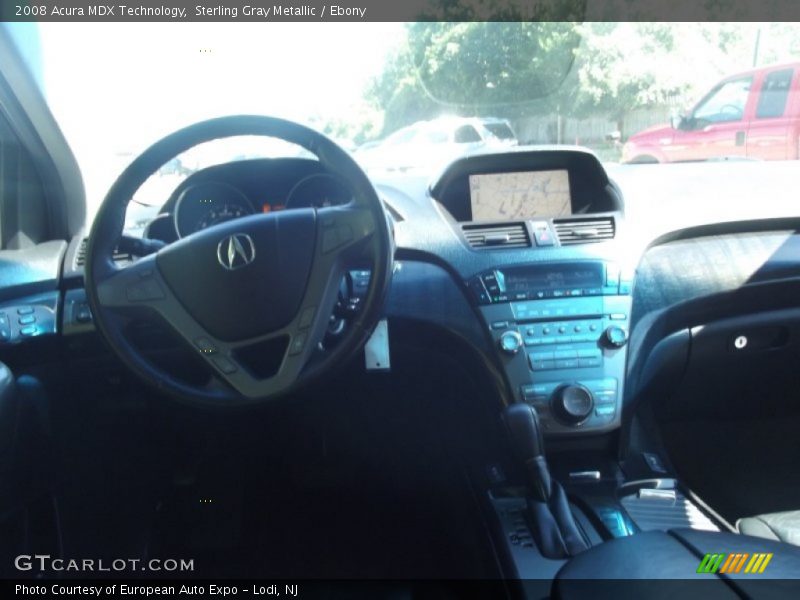 Sterling Gray Metallic / Ebony 2008 Acura MDX Technology