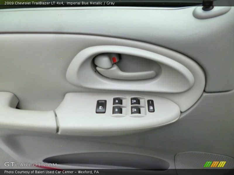 Imperial Blue Metallic / Gray 2009 Chevrolet TrailBlazer LT 4x4