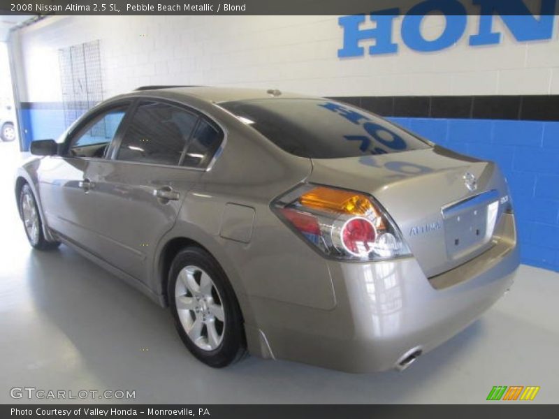 Pebble Beach Metallic / Blond 2008 Nissan Altima 2.5 SL