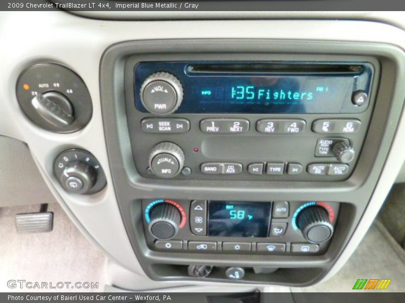 Imperial Blue Metallic / Gray 2009 Chevrolet TrailBlazer LT 4x4