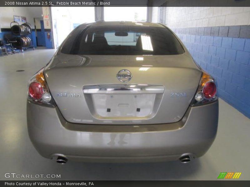Pebble Beach Metallic / Blond 2008 Nissan Altima 2.5 SL