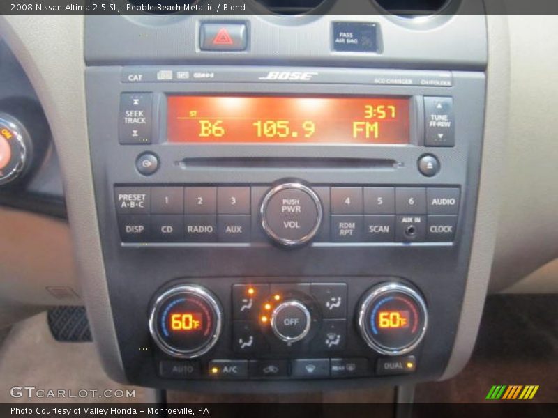Pebble Beach Metallic / Blond 2008 Nissan Altima 2.5 SL