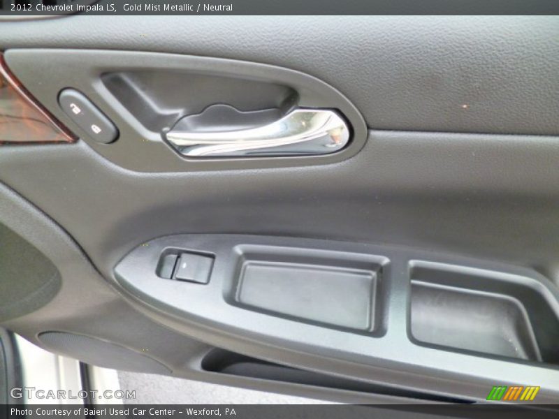 Gold Mist Metallic / Neutral 2012 Chevrolet Impala LS