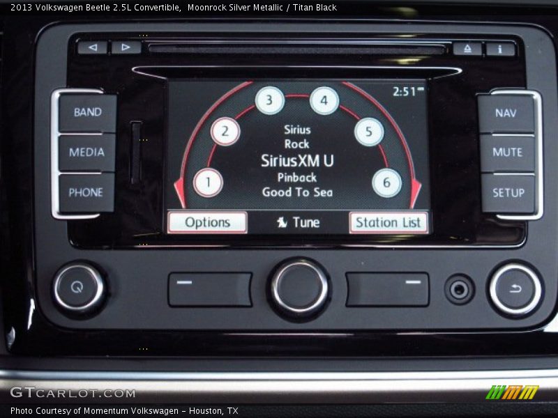 Moonrock Silver Metallic / Titan Black 2013 Volkswagen Beetle 2.5L Convertible