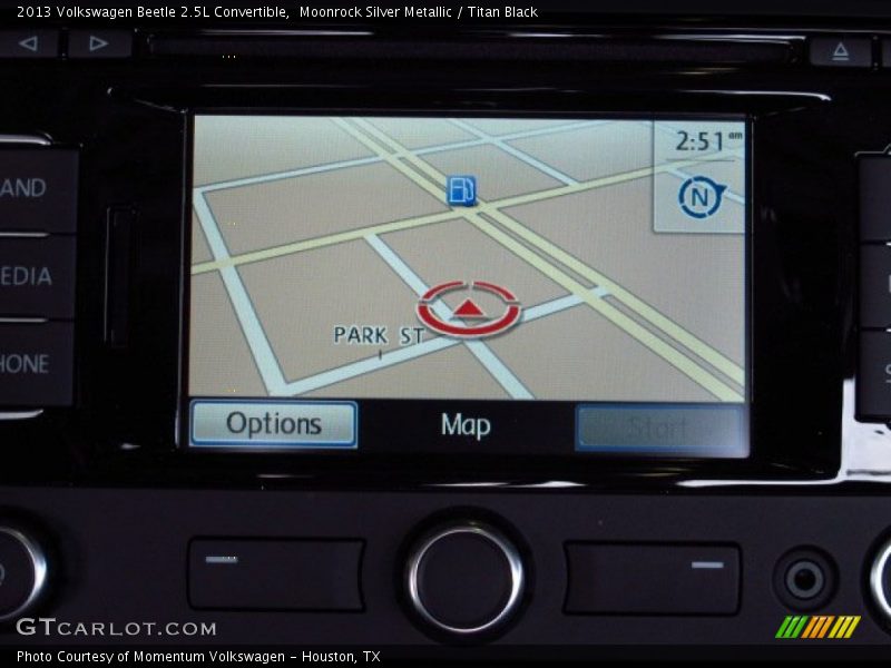 Moonrock Silver Metallic / Titan Black 2013 Volkswagen Beetle 2.5L Convertible