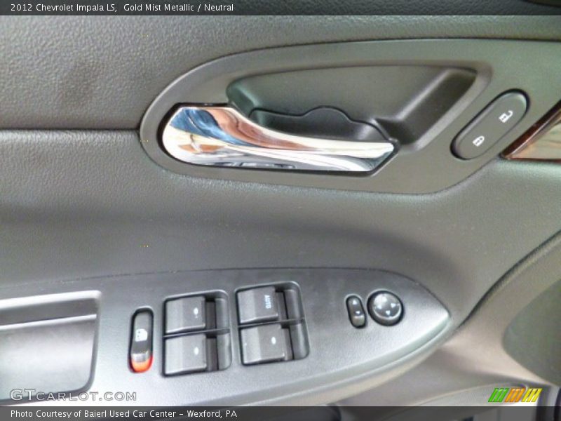 Gold Mist Metallic / Neutral 2012 Chevrolet Impala LS