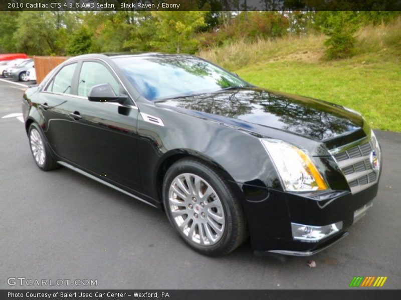 Black Raven / Ebony 2010 Cadillac CTS 4 3.6 AWD Sedan